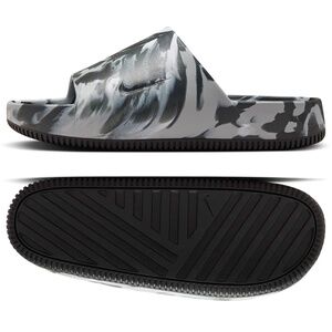 Nike Calm SE Marble Black/Black FV5637-001 Men's Water-Friendly Foam Slides